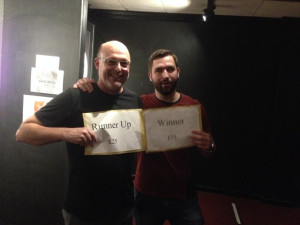 2015-08-07 - Riley's Solihull - Runner up Martin Partridge and Winner Michael Smith-Neale