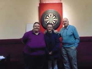 2016-02-07 - Forest of Arden Winter League Sue Kingdon (Ladies Singles Winner), Alex Edwards (Youth Winner), Trevor Edwards (Leagye Treasurer)