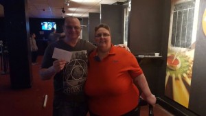 2016-03-27 - Riley's Solihull Last Sunday in the Month Open Ian Jones (Runner Up), Sue Kingdon (Organiser)