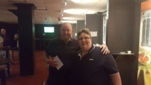 2016-04-24 - Riley's Last Sunday in the Month Alan Carter (Plate Runner Up) and Sue Kingdon (Organiser)