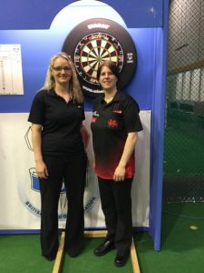 2016-05-07 - BDO World Trophy -  Laura Turner (Surrey) and Rhian Griffiths (Pembrokeshire),