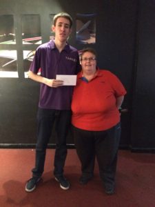 2016-06-26 - Riley's Last Sunday in the Month Plate Winner Luis Barberan and Organiser Sue Kingdon