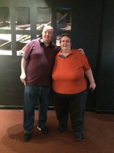 2016-06-26 - Riley's Last Sunday in the Month Winner Neil Parsonage and Organiser Sue Kingdon