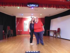 2016-08-27 - South Birmingham League Ladies Singles Winner Charlie Kingdon and Sue Kingdon (Organiser)