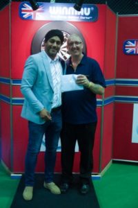 2016-08-28 - Dharam Jagpal (Arena Owner) and Winner Paul Hogan